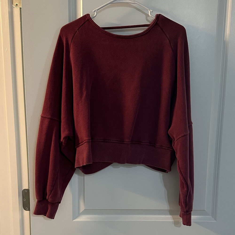 Lulu's Burgundy Sweater